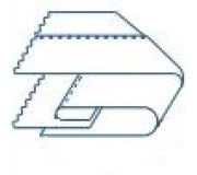Пристосування для окантовки в три складання