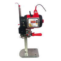 GOLDEN LEAD GL-3D 8"  Ніж шабельний з серводвигуном