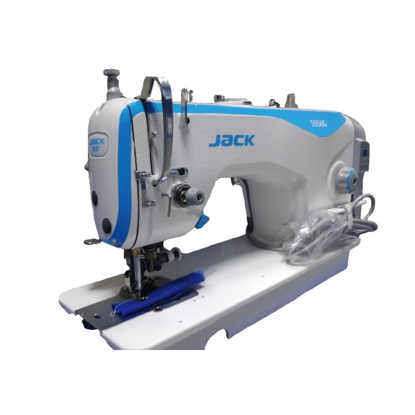 Jack JK-5558G/WG универсальна прямострочна одноголкова машина з обрізкою краю матеріала і вбудованим сервоприводом