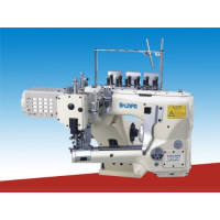 Shunfa SF6200-01MS-D четырехигольный шестиниточный флет-лок с цилиндрической платформой и прямым приводом