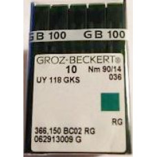 Игла Groz-Beckert UY118GKS распошивальная 10 шт/уп