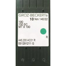 Голка Groz-Beckert 190/150 SC/MTX190 Упаковка 10шт