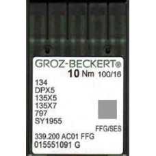 Игла Groz-Beckert 134, DPx5, 135x5 FFG с толстой колбой для трикотажа 10 шт/уп