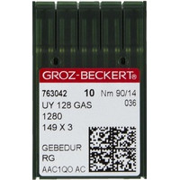 Голка Groz-Beckert UY128GAS SAN 6 GEBEDUR покращена розпошивальна для джинса 10 шт/уп