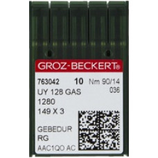 Голка Groz-Beckert UY128GAS SAN 6 GEBEDUR покращена розпошивальна для джинса 10 шт/уп