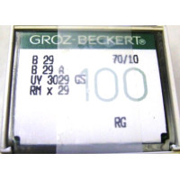 Игла Groz-Beckert B29, B29A, UY3029GS, RMx29 оверлочная в упаковке 10 шт