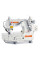 Siruba F007KD-W122-356/FHA/UTJ Плоскошовная швейная машина (распошивалка) со встроенным сервомотором и электрообрезкой верхних и нижних нитей
