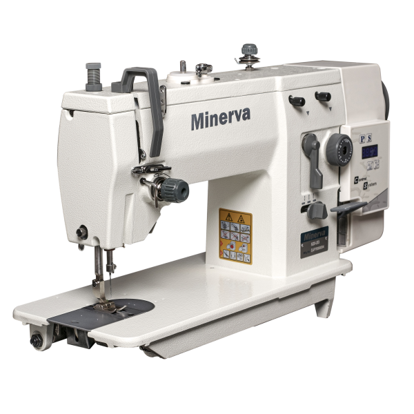Minerva M20U53 швейная машина зигзагоподібного стібка для важких тканин з вбудованим сервомотором