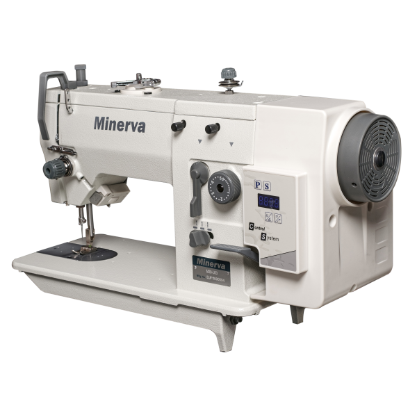 Minerva M20U53 швейная машина зигзагоподібного стібка для важких тканин з вбудованим сервомотором