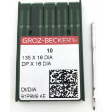 Игла Groz-Beckert 135x16DIA, DPx16DIA для кожи 10 шт/уп