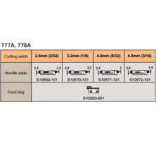 Двигатель ткани S10583-001 Brother