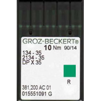 Голка Groz-Beckert 134-35, 2134-35, DPx35 для колонкових машин 10 шт/уп