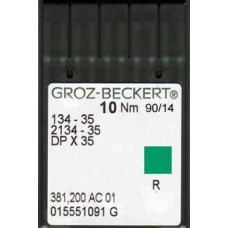 Голка Groz-Beckert 134-35, 2134-35, DPx35 для колонкових машин 10 шт/уп