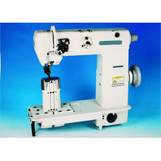 Type Special S-F13/820 двухигольная колонковая машина с прижимным роликом