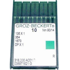Игла Groz-Beckert 135x1, 354, 1673, DPx1 10 шт/уп