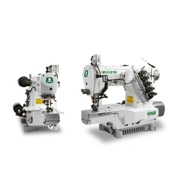 Zoje ZJC2503-156M Триголкова  п'ятиниткова машина з циліндричною платформою
