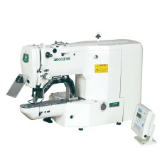 Zoje ZJ1900DSS-0604P-3-J-TP Електронна закріплювальна швейна машина (поле 40*60 мм)