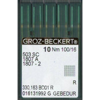 Голка Groz-Beckert 503SC GEBEDUR в упаковці 10 шт