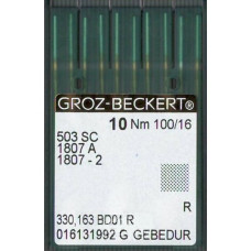 Игла Groz-Beckert 503SC GEBEDUR в упаковке 10 шт