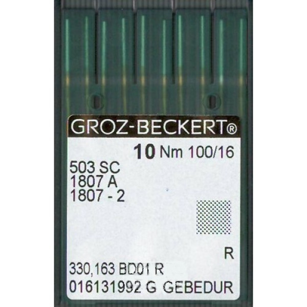 Голка Groz-Beckert 503SC GEBEDUR в упаковці 10 шт
