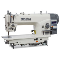 Minerva M6160JE4  одноигольная машина с двойным транспортом