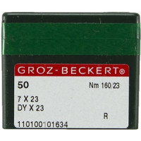 Игла Groz-Beckert 7x23, DYx23 в упаковке 10 шт.