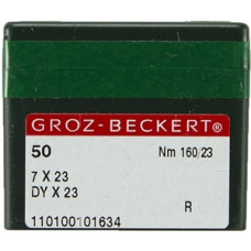 Голка Groz-Beckert 7x23, DYx23 в упаковці 10 шт.