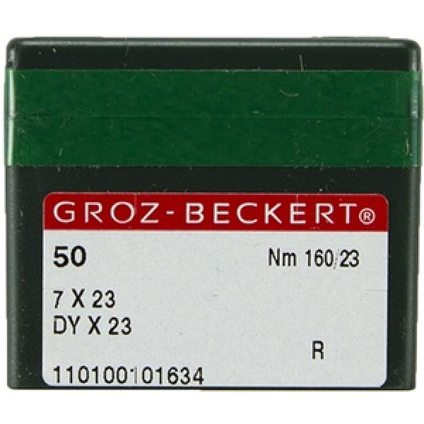 Игла Groz-Beckert 7x23, DYx23 в упаковке 10 шт.