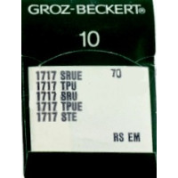 Голка Groz-Beckert 1717 SRUE, 1717 TPU для підшивочної машини в упаковці 10 шт.
