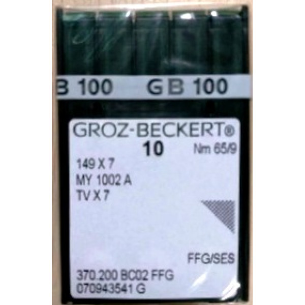 Голка Groz-Beckert 149x7, MY1002A, TVx7 FFGдля ланцюгового стібка 10 шт/уп