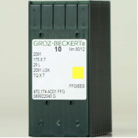 Голка Groz-Beckert 2091, 175x7, 29L, TQx7 для пришивання гудзиків на ножці 10 шт/уп