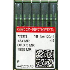 Игла Groz-Beckert 134 MR, DPx5 MR, 1955 MR, 134 SAN 11 с толстой колбой в упаковке 10 шт