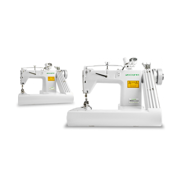 Zoje ZJ928-PL Триголкова машина ланцюгового стібка з П-подібною платформою