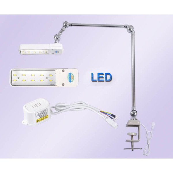 Освітлювач з кріпленням до столу HM-98T(10LED)