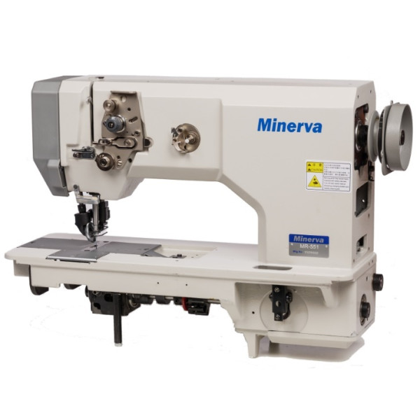 Minerva MR 551 Одноголкова машина з унісонним просуванням матеріалу (ролик-ролик) для важких матеріалів