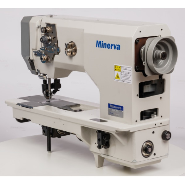 Minerva MR 551 Одноголкова машина з унісонним просуванням матеріалу (ролик-ролик) для важких матеріалів