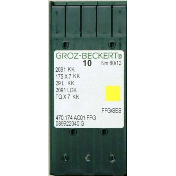 Игла Groz-Beckert 2091 KK/29LES/175X7KK Упаковка 10шт