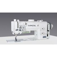 Typical TW1-899 одноигольная машина с тройным транспортом и удлиненной платформой