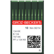 Голка Groz-Beckert 134 KK, B134, 797KK товста коротка колба 10 шт/уп