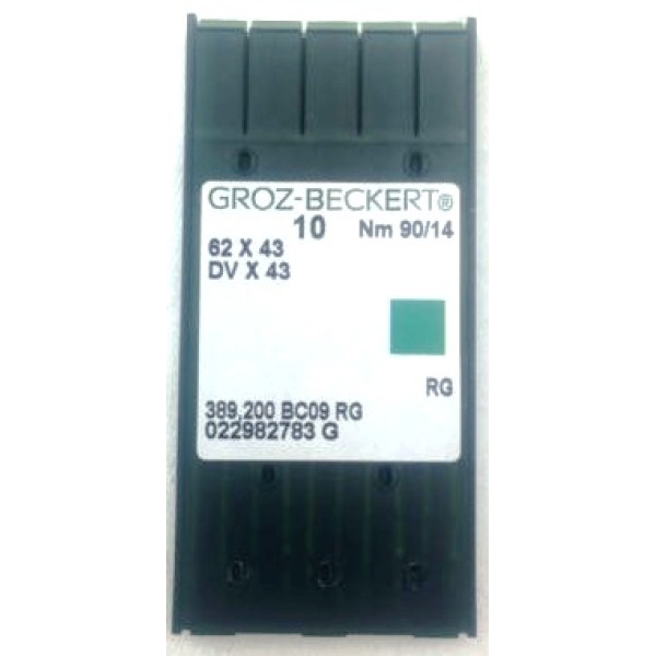 Голка Groz-Beckert 62x43, DVx43 №75 в упаковці 10 шт