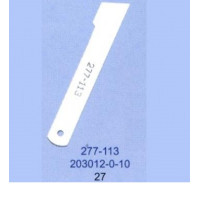Ніж нижній 277-113 (203012-0-10) Rimoldi