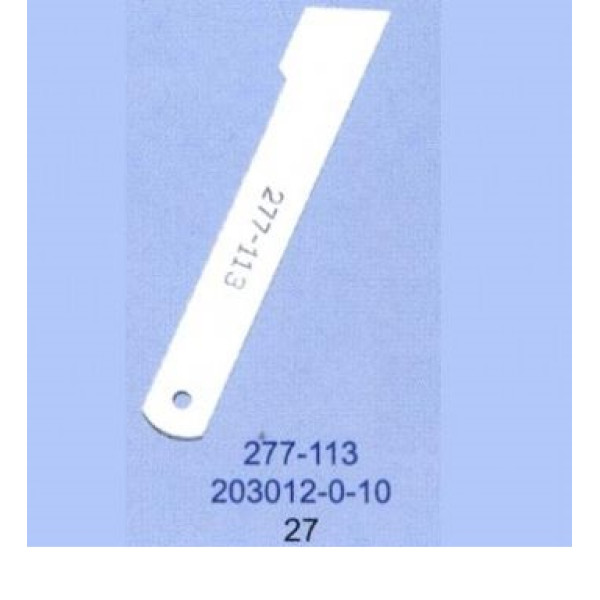 Нож нижний 277-113 (203012-0-10) Rimoldi