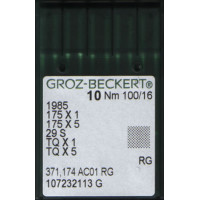 Игла Groz-Beckert 1985, 175x1, 175x5, TQx1 для пуговичной машины 10 шт/уп
