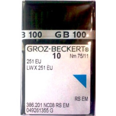 Игла Groz-Beckert 251 EU/LWX251 EU Упаковка 10шт