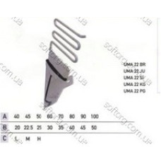 Пристрій для окантовки трикотажною резинкою в два складання UMA-22 (15~27)