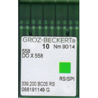 Игла Groz-Beckert 558, DOx558 в упаковке 10 шт.