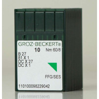 Голка Groz-Beckert B27, SY6120, MY1023 FFG оверлочна трикотажна 10 шт/уп