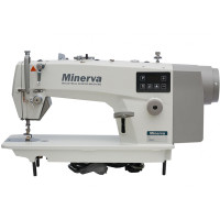 Minerva M818-1JDE Одноигольная швейная машина челночного стежка с функцией обрезки нити