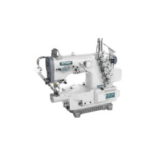 Siruba C007K-W812-356/CRL/RL Плоскошовная швейная машина (распошивалка) с левосторонней подрезкой края материала, пулером для продвижения и пневмообрезкой нитей