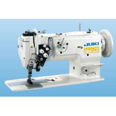 Juki LU-1565NH-AA двухигольная промышленная швейная машина с отключением игл и унисонным продвижением материала